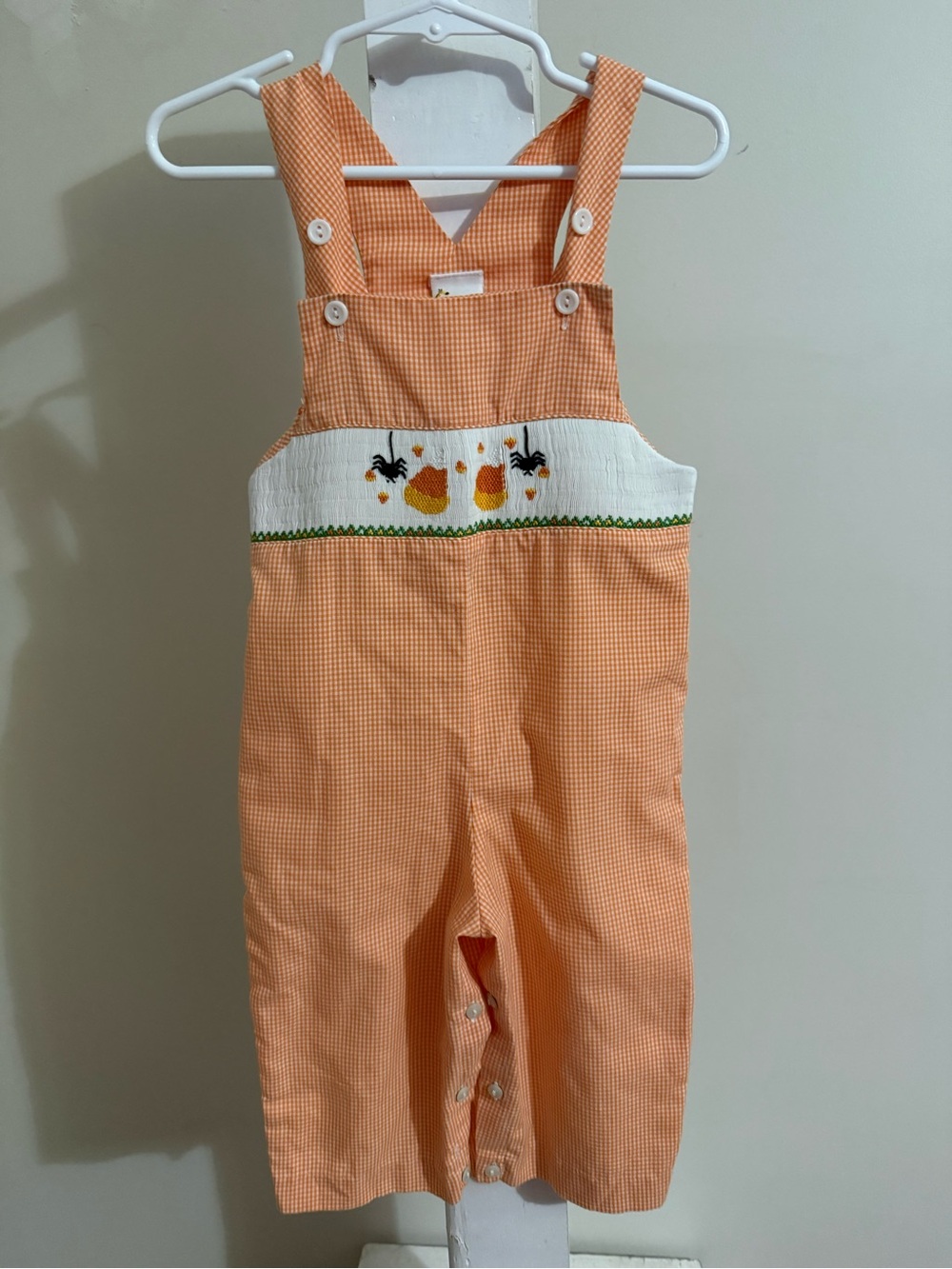 Smocked Giraffe Smocked Halloween Longalls